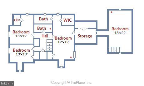 11342 Vale Road Oakton, VA 22124 - Photo 34 of 34 Upper Level Floorplan