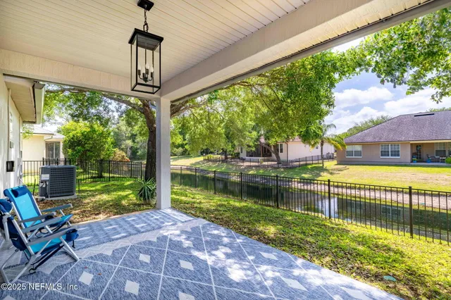 a view of outdoor space and patio