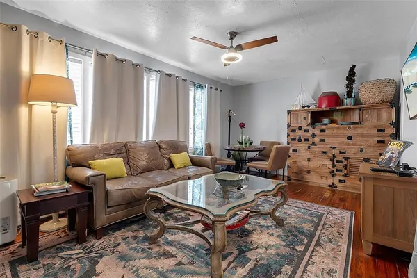 a kitchen with a stove and cabinets