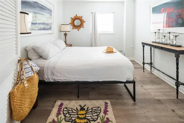 a bathroom with a shower and a toilet