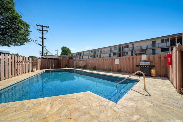 a view of balcony with sign board