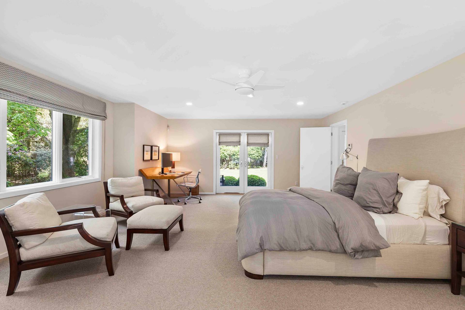 3 Acorn Path Quogue, NY 11959 - Photo 12 of 23 a bedroom with a bed and a couch