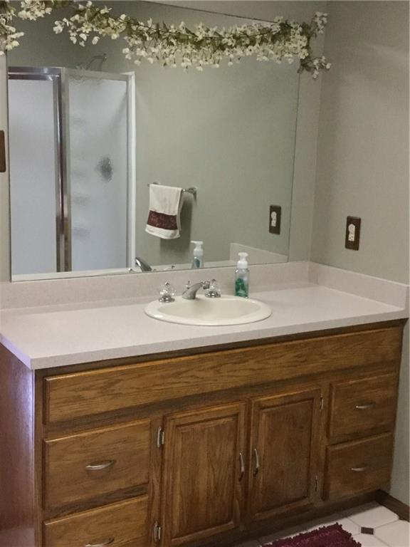 3636 Sandy Hill Road Gibsonia, PA 15044 - Photo 15 of 25 Master Bedroom: New vanity has a lot of storage space is accented with a wall of mirror.