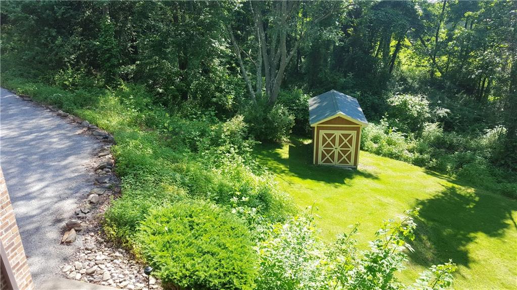 3636 Sandy Hill Road Gibsonia, PA 15044 - Photo 22 of 25 Shed: New shed that gives you extra storage room for your out door items.