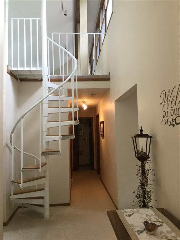 3636 Sandy Hill Road Gibsonia, PA 15044 - Photo 10 of 25 Spiral Staircase: Leads up to your loft that can be used as a den, office or playroom for the children.