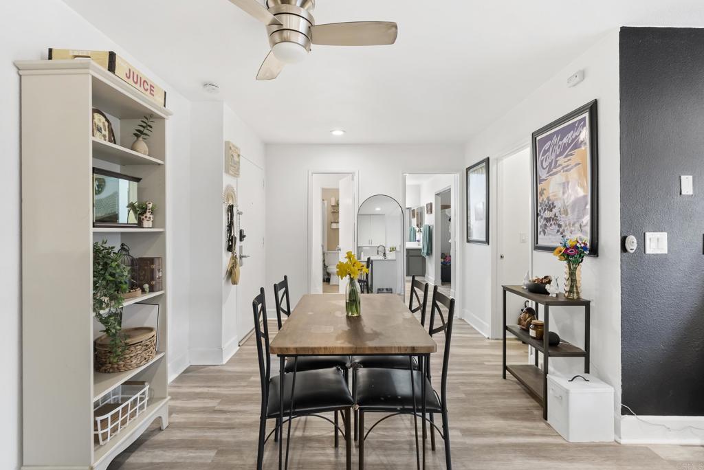 6780 Friars Road, Unit 243 San Diego, CA 92108 - Photo 10 of 31 a dining room with furniture and window