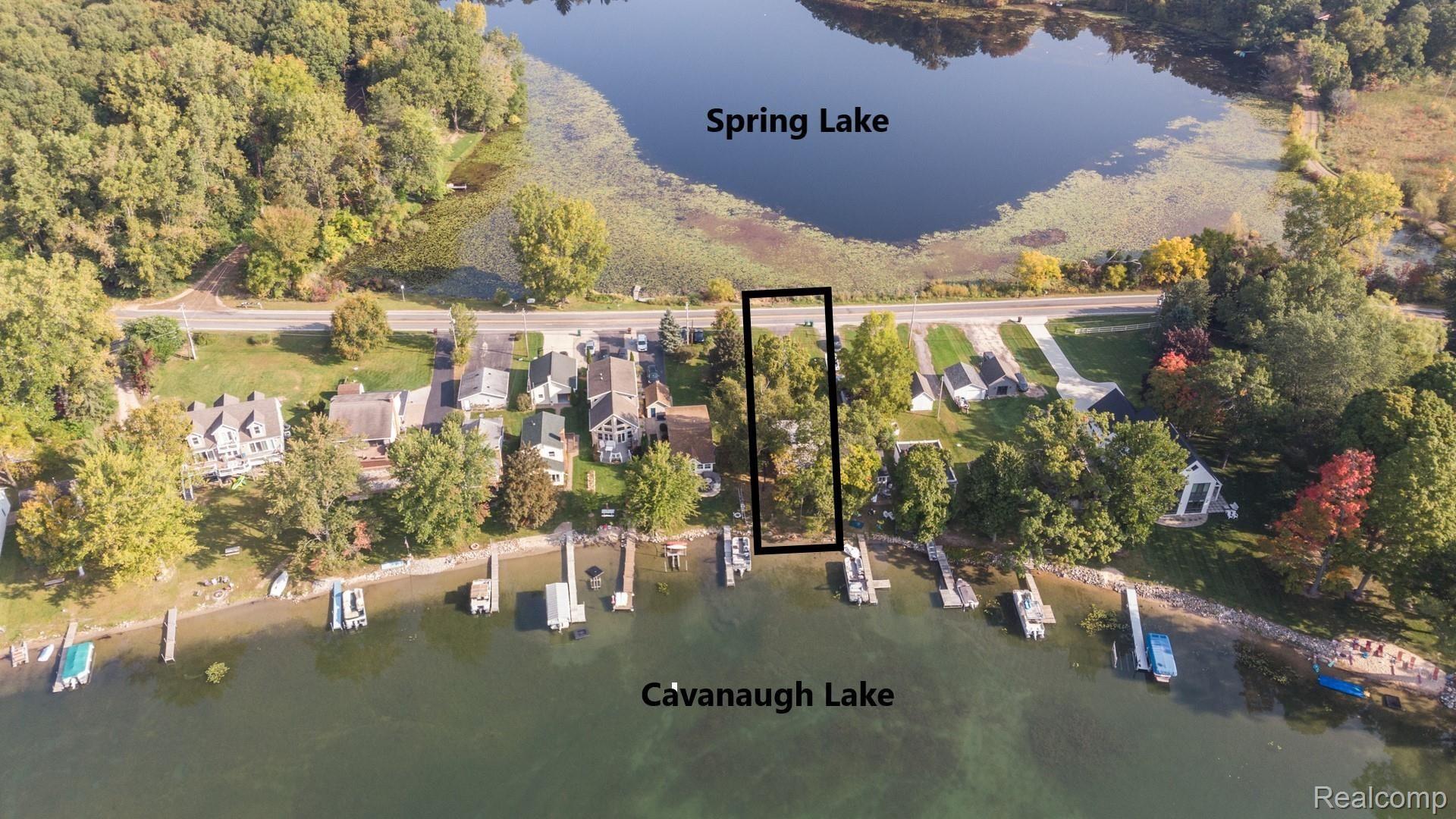 735 Glazier Road Chelsea, MI 48118 - Photo 4 of 35 LakesSpringCav - Labeled with lot outline.jpg