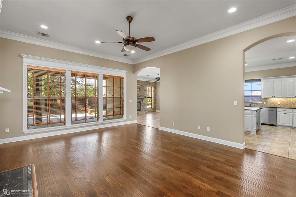 4743 Old Brownlee Road Bossier City, LA 71111 - Photo 19 of 40 a view of an empty room with window and wooden floor