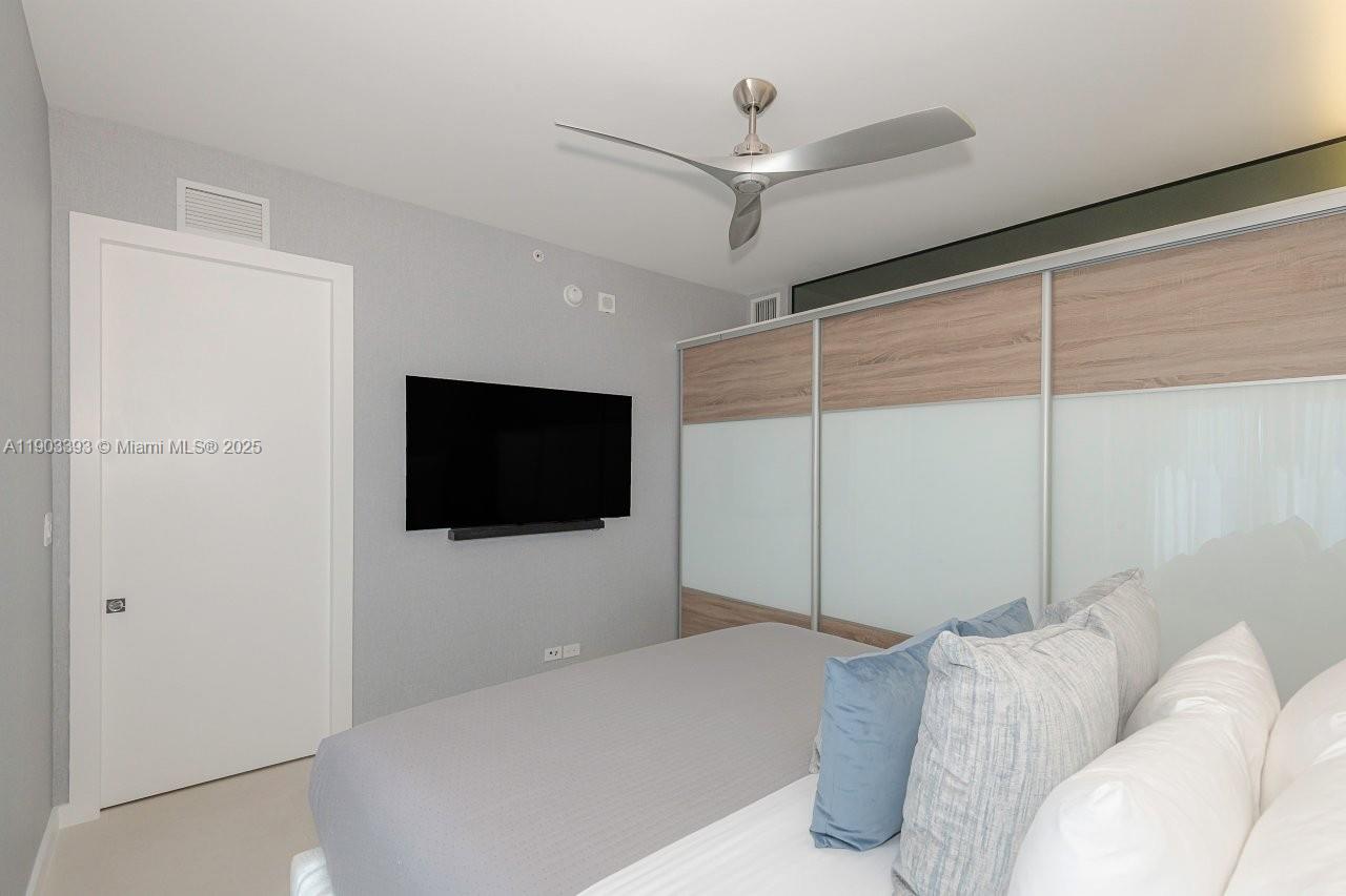 2301 Collins Avenue, Unit PH20 Miami Beach, FL 33139 - Photo 15 of 28 a living room with furniture and a flat screen tv