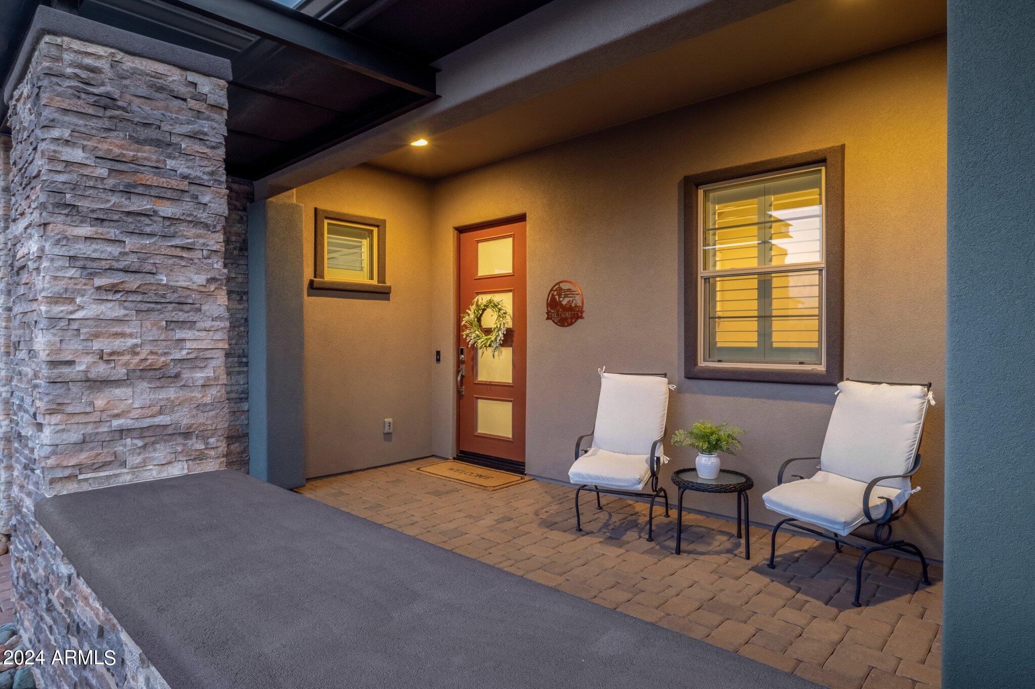 17565 Blaze Lane Rio Verde, AZ 85263 - Photo 37 of 76 COVERED FRONT PORCH