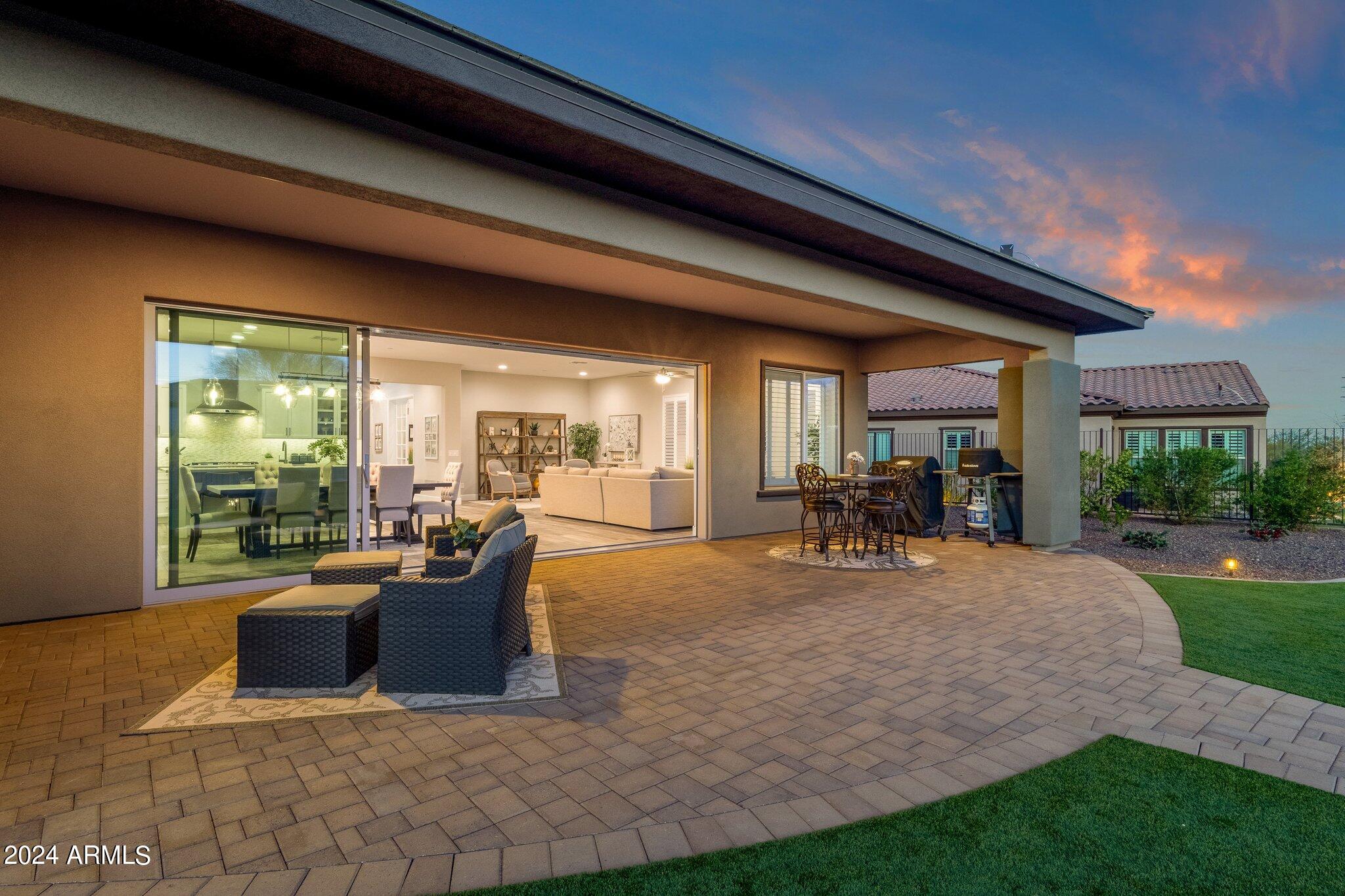 17565 Blaze Lane Rio Verde, AZ 85263 - Photo 44 of 76 EXTENDED PAVER PATIO