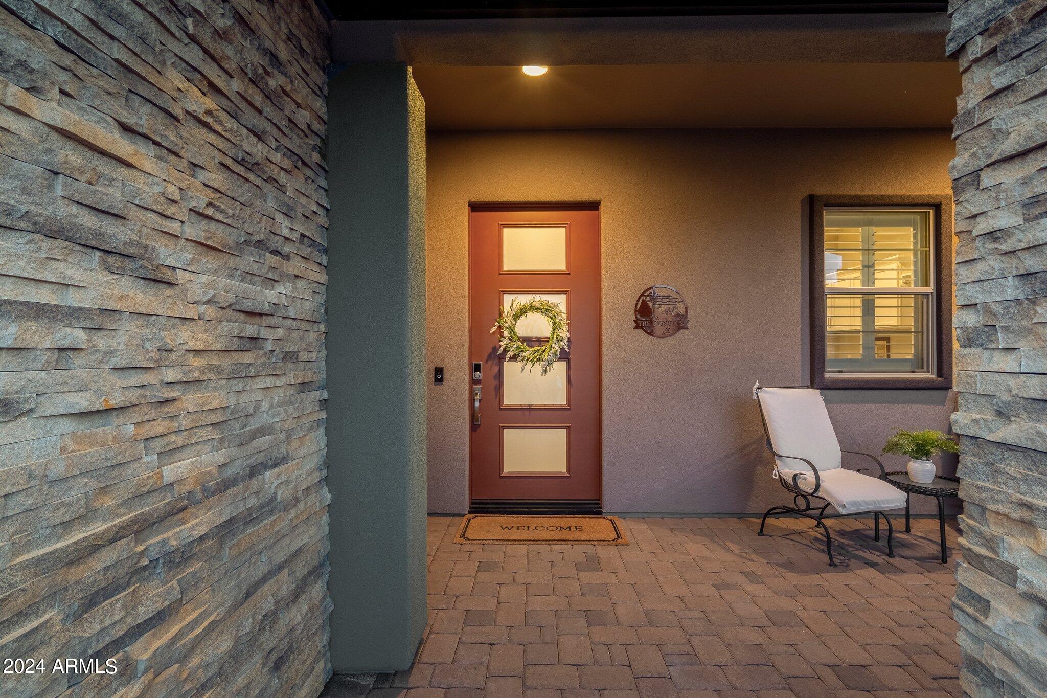 17565 Blaze Lane Rio Verde, AZ 85263 - Photo 62 of 76 STACKED STONE ENTRY