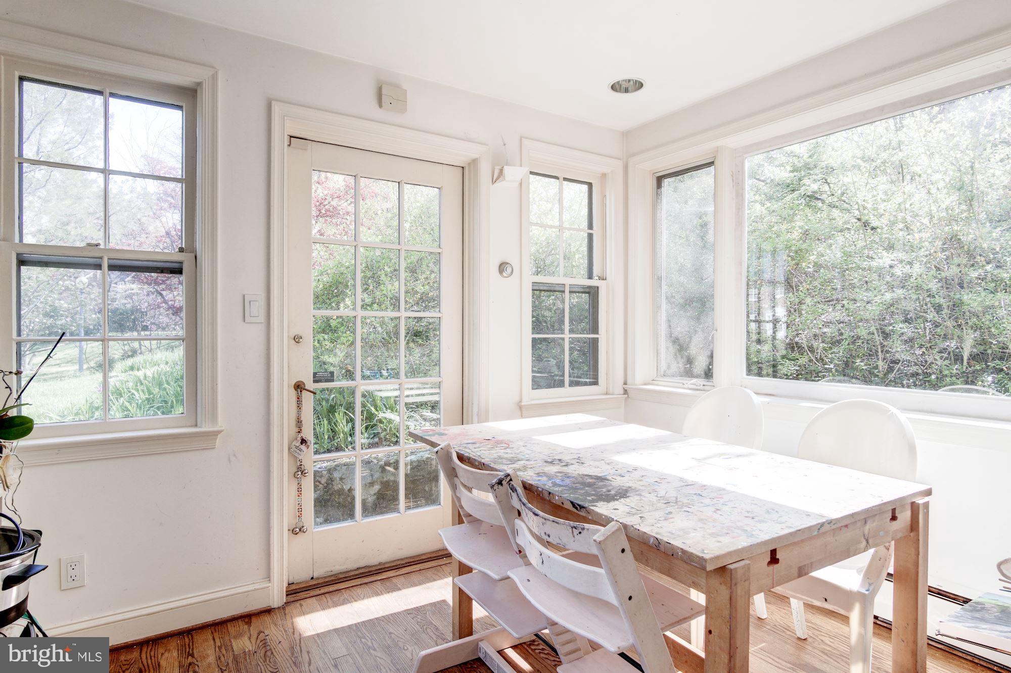 3619 Fordham Road Northwest Washington, DC 20016 - Photo 14 of 28 Breakfast area w/ patio access