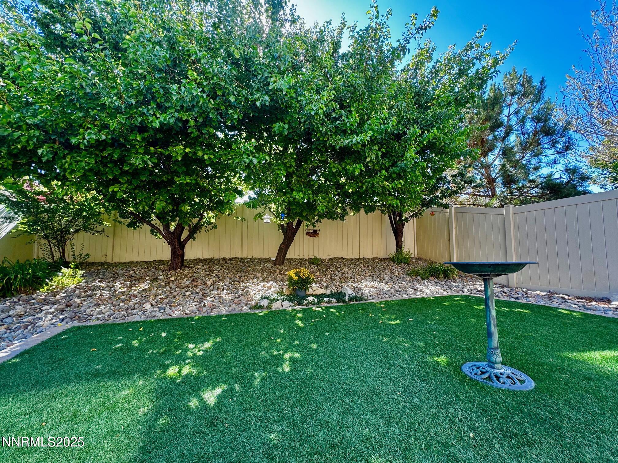 11044 Lamour Lane Reno, NV 89521 - Photo 21 of 21 a view of a backyard with a garden