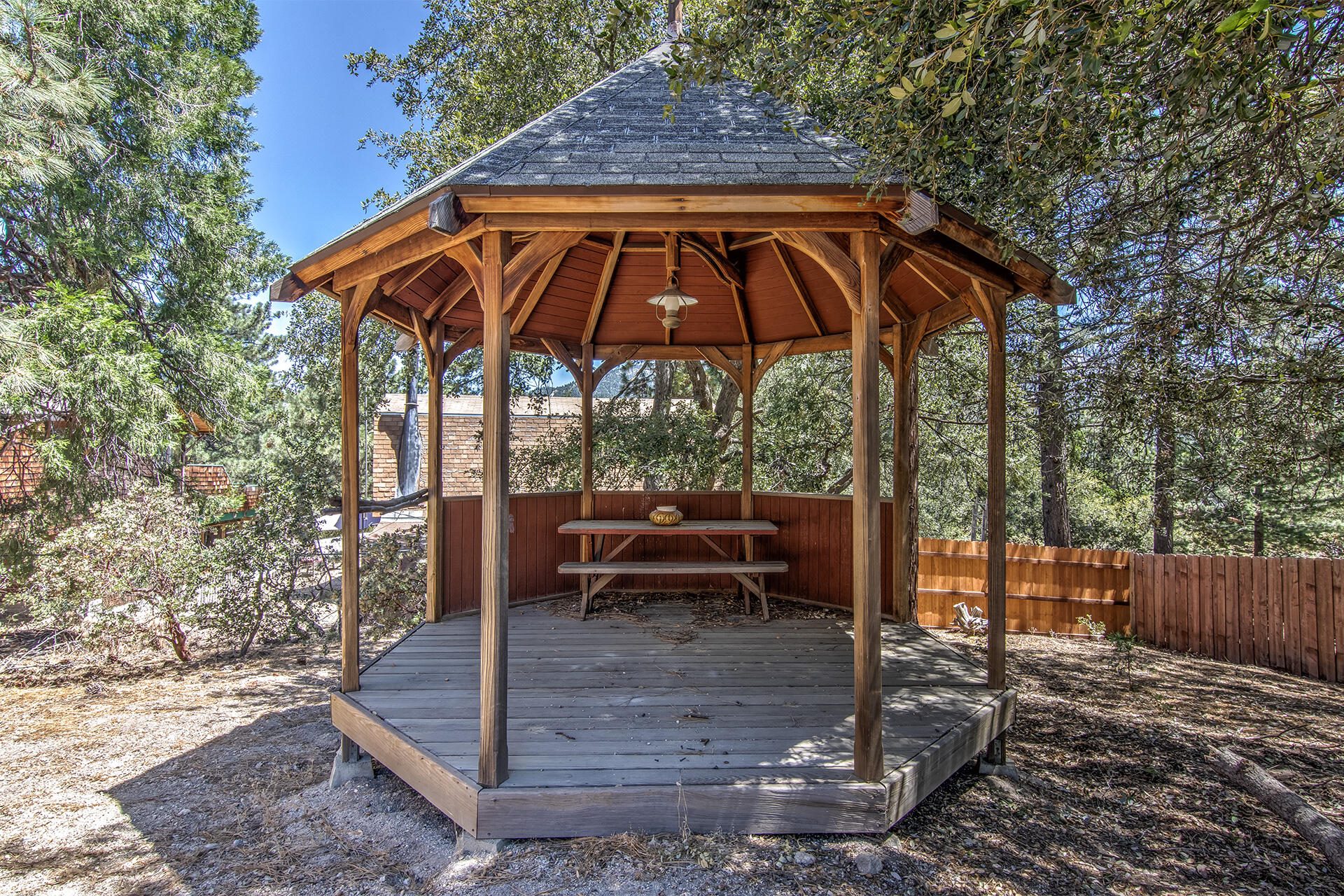 52890 Overlook Drive Idyllwild, CA 92549 - Photo 5 of 82 a view of outdoor space yard deck patio and outdoor kitchen