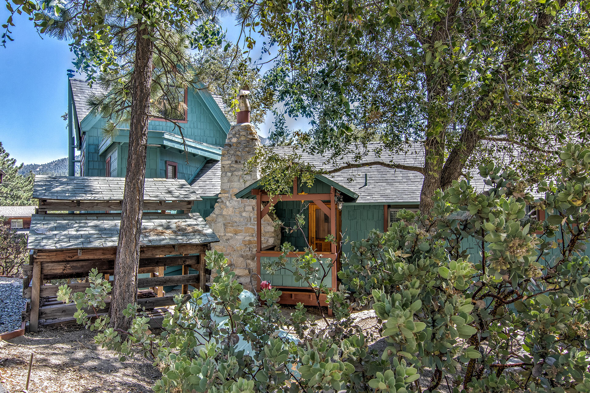 52890 Overlook Drive Idyllwild, CA 92549 - Photo 7 of 82 a view of a house with a tree in the background
