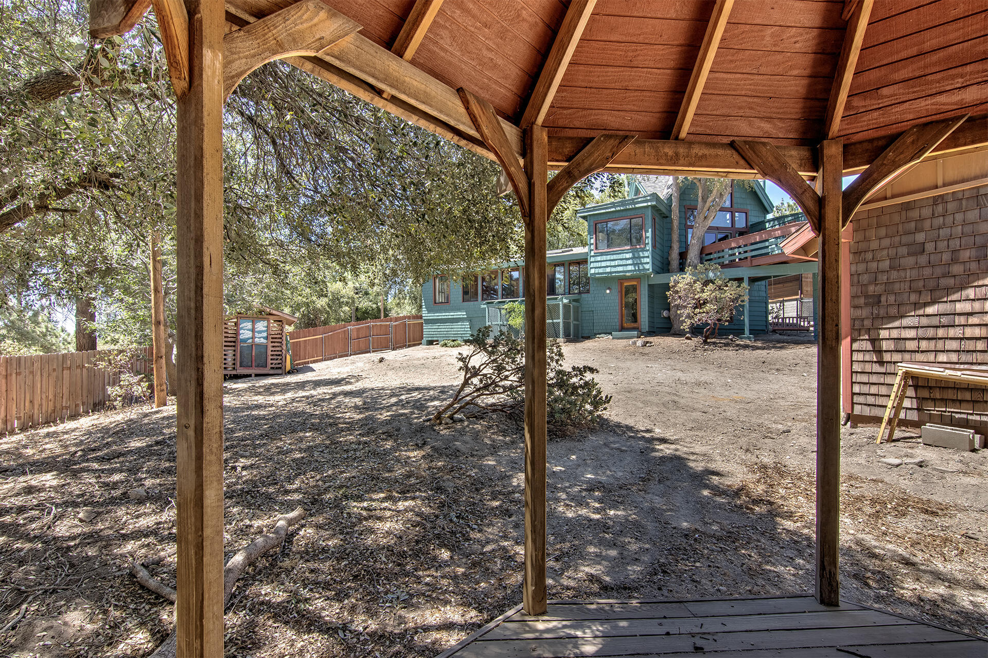 52890 Overlook Drive Idyllwild, CA 92549 - Photo 71 of 82 a view of a backyard of the house