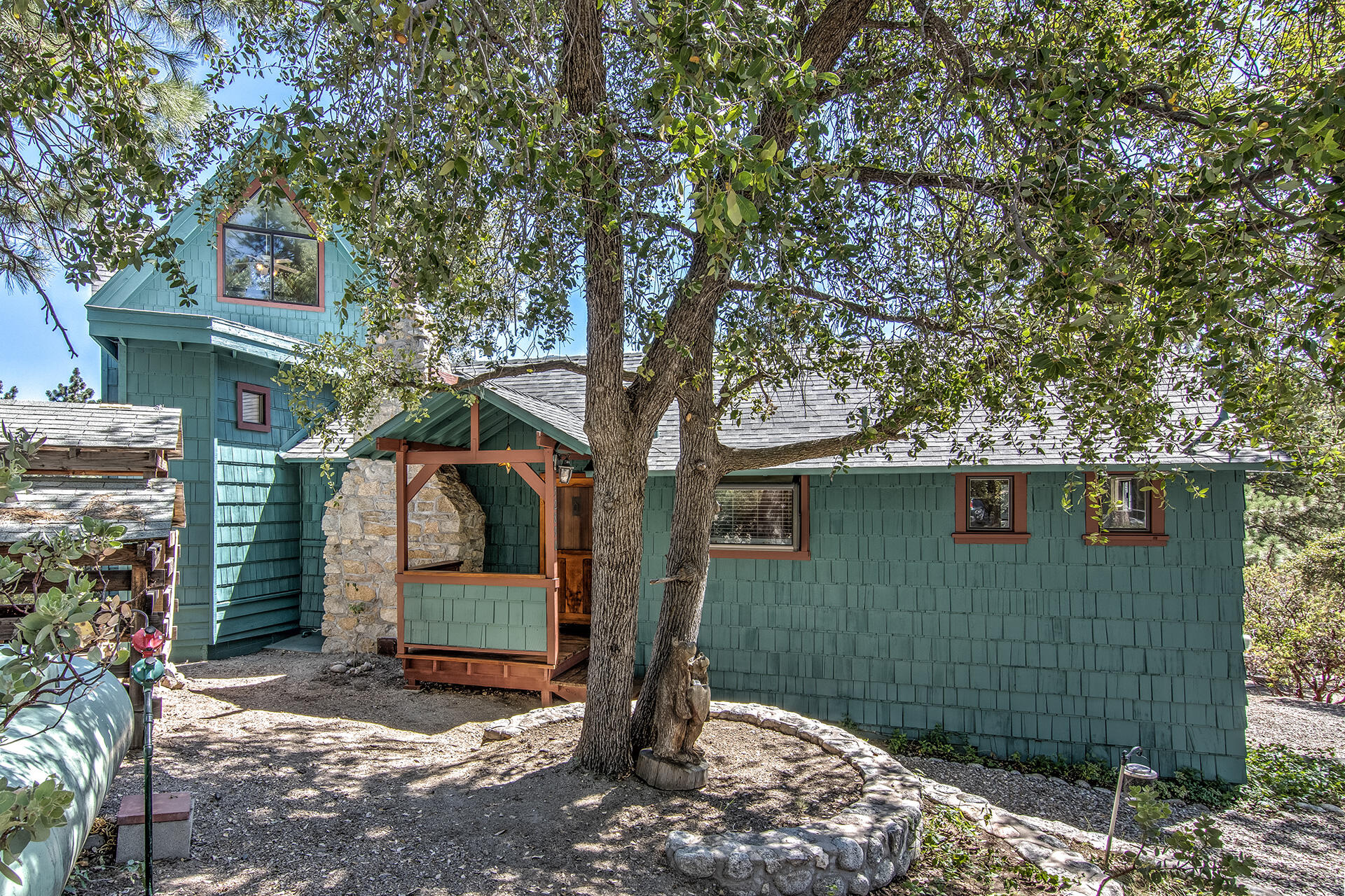 52890 Overlook Drive Idyllwild, CA 92549 - Photo 8 of 82 a view of a house with a yard