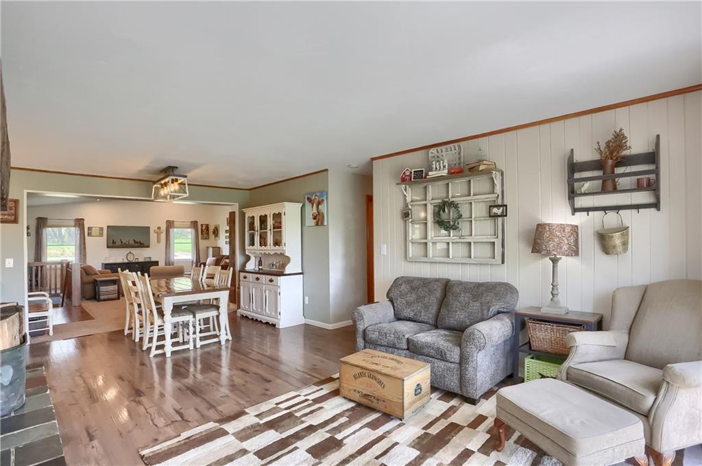 172 Bauder School Road Prospect, PA 16052 - Photo 10 of 25 a living room with furniture and wooden floor