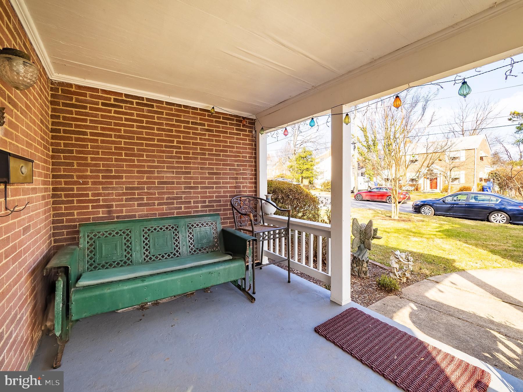 Have a seat and relax on your front porch.