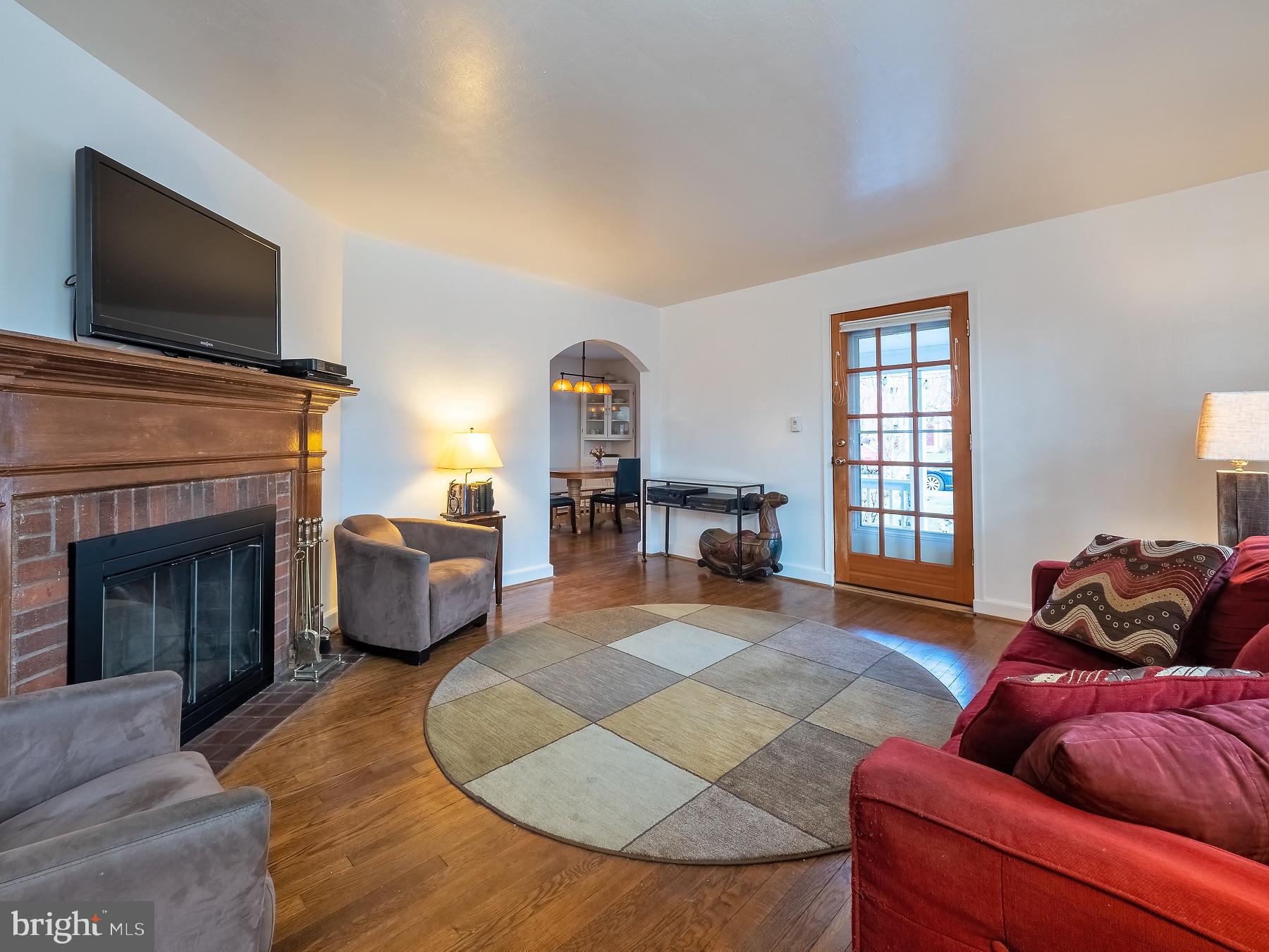 Living Room leads into dining room