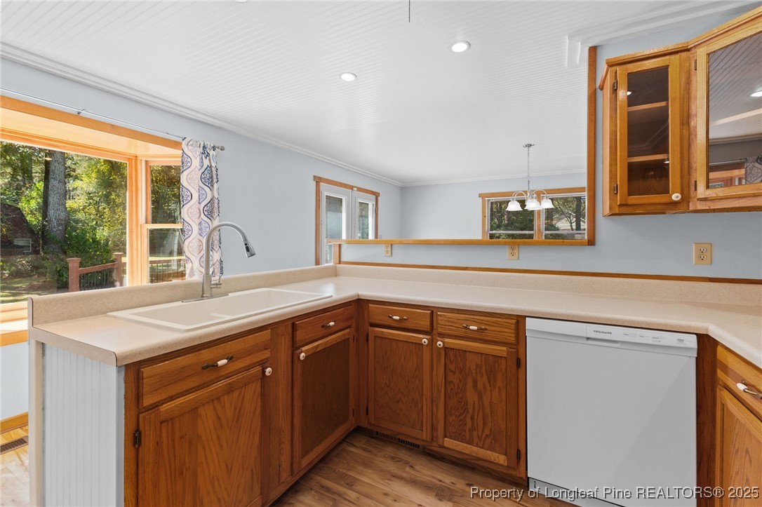 3560 School Road Fayetteville, NC 28306 - Photo 12 of 50 a kitchen with a sink and a window