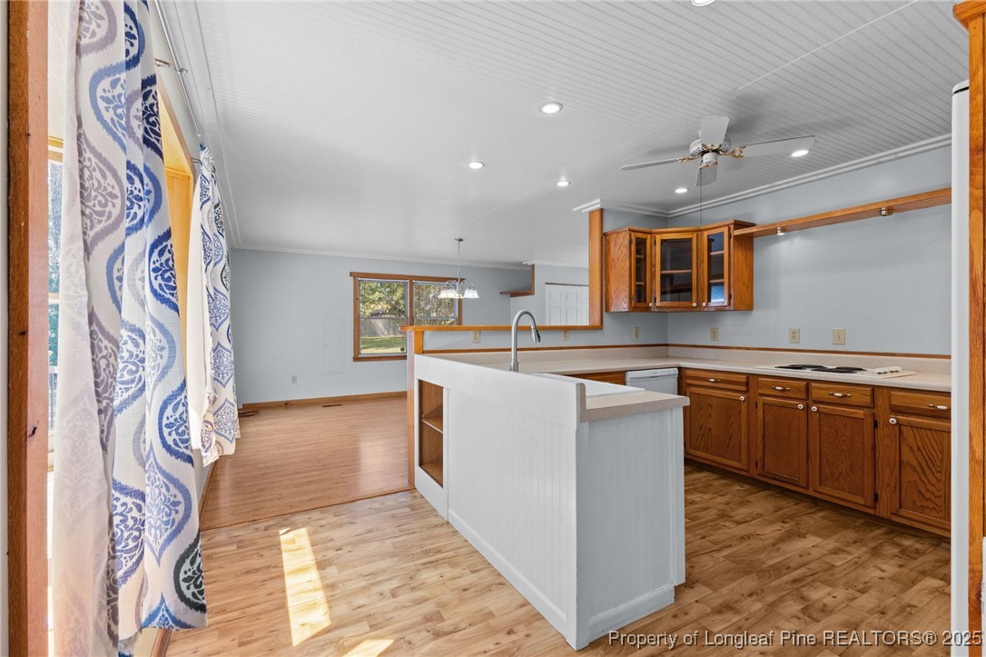 3560 School Road Fayetteville, NC 28306 - Photo 10 of 50 a large kitchen with stainless steel appliances granite countertop a sink and cabinets