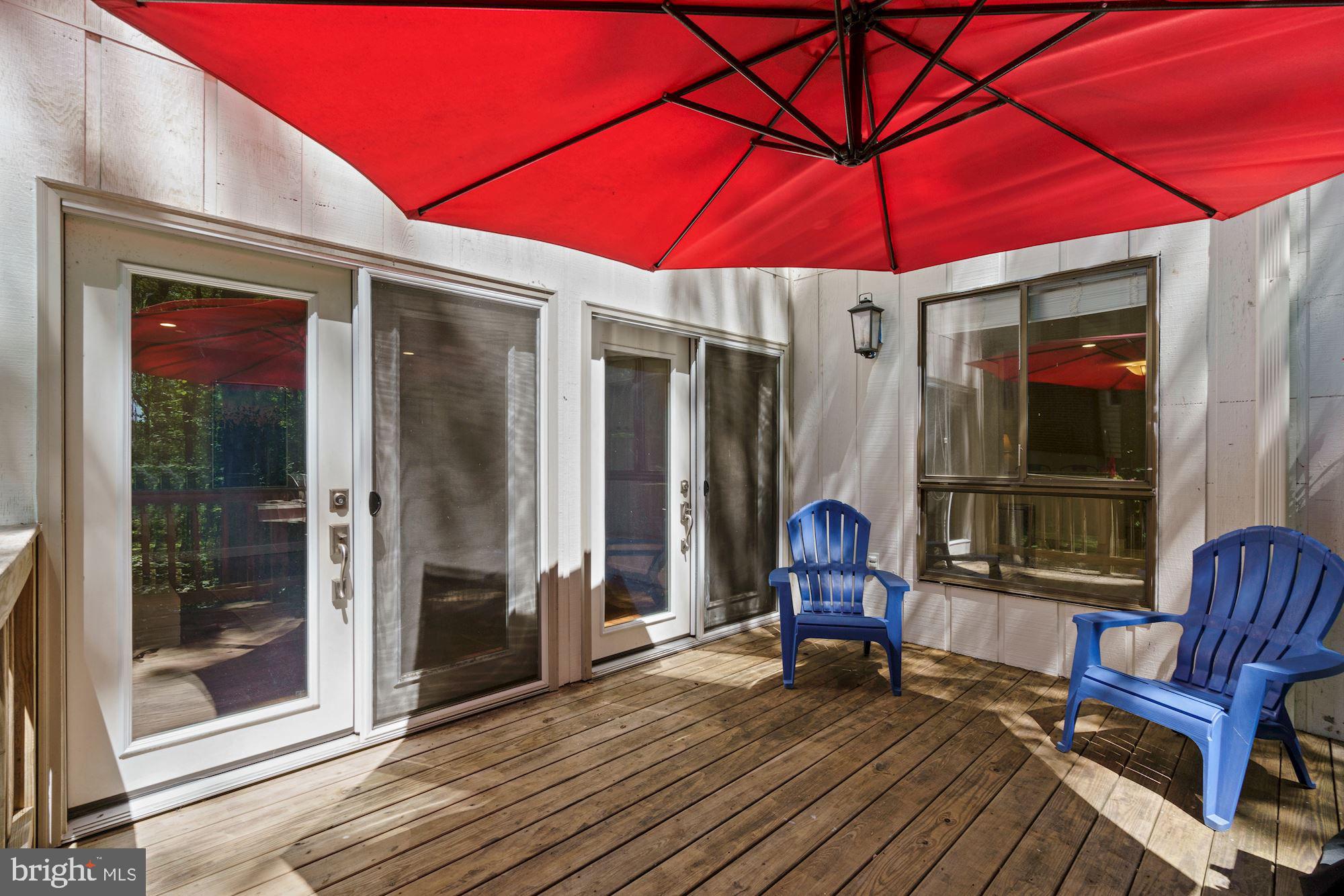 2119 Thomas View Road Reston, VA 20191 - Photo 20 of 41 a view of a two chairs in the patio of the house