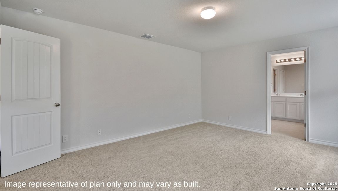 608 Fluted Shoals Cibolo, TX 78108 - Photo 11 of 36 an empty room with closet and windows