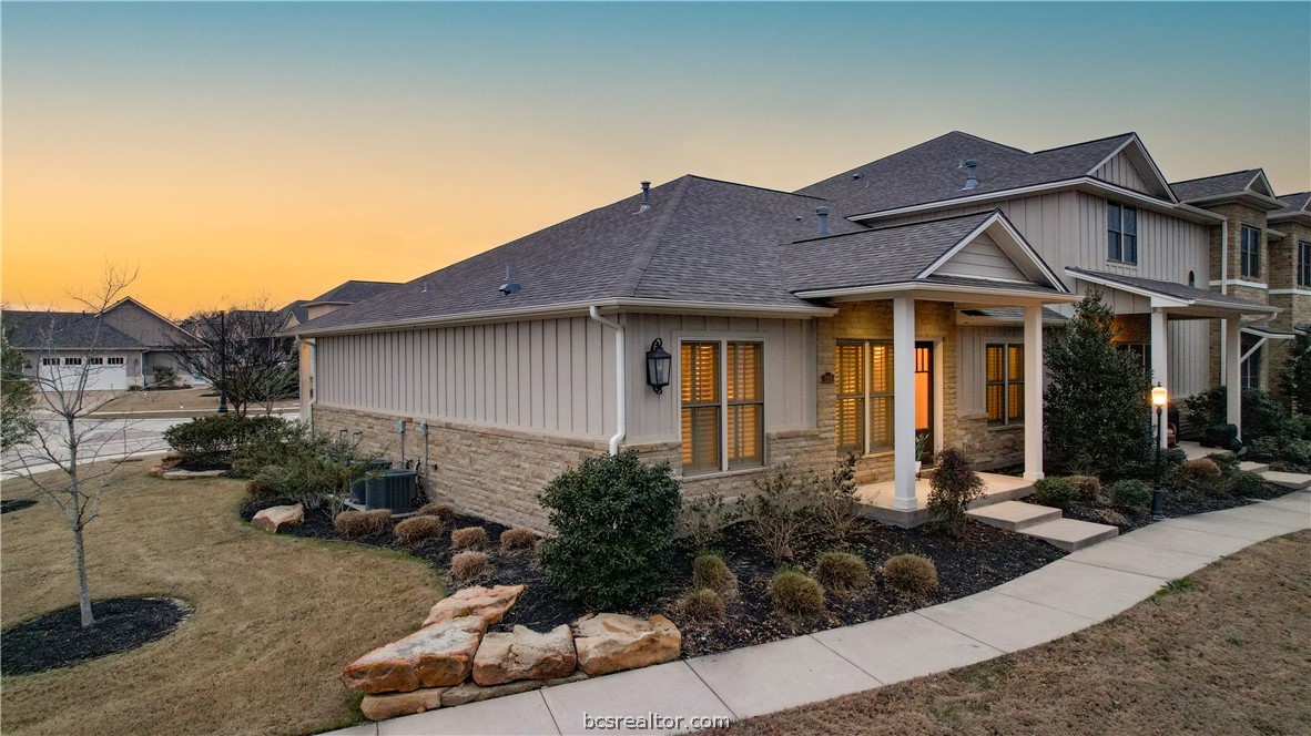 2816 Maroon Court Bryan, TX 77807 - Photo 2 of 30 Side view of condo and patio