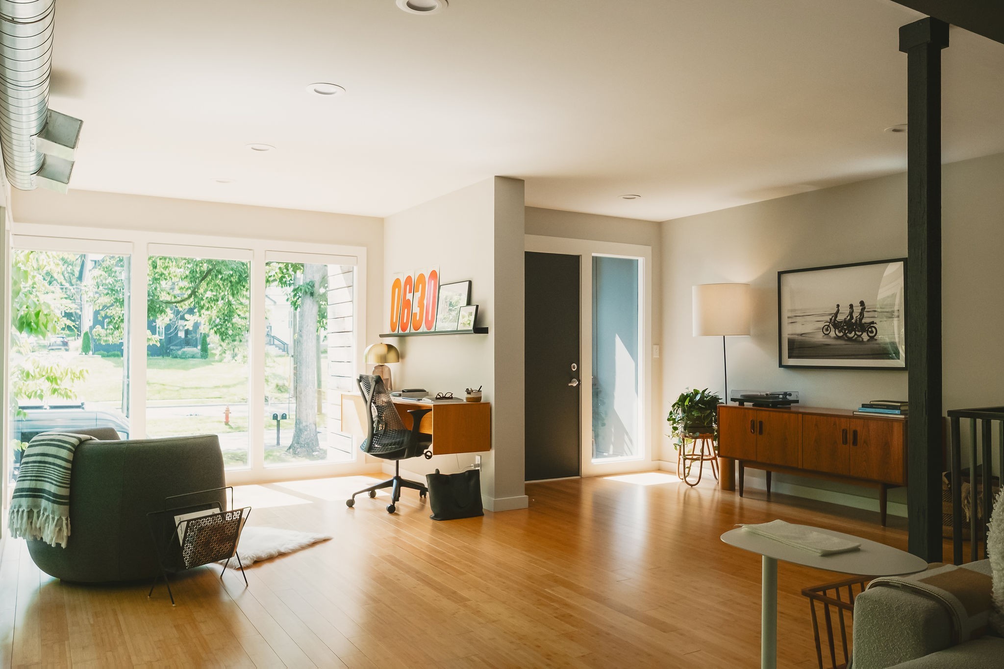 1413 Riverside Drive, Unit A Nashville, TN 37206 - Photo 14 of 24 a living room with furniture and a large window