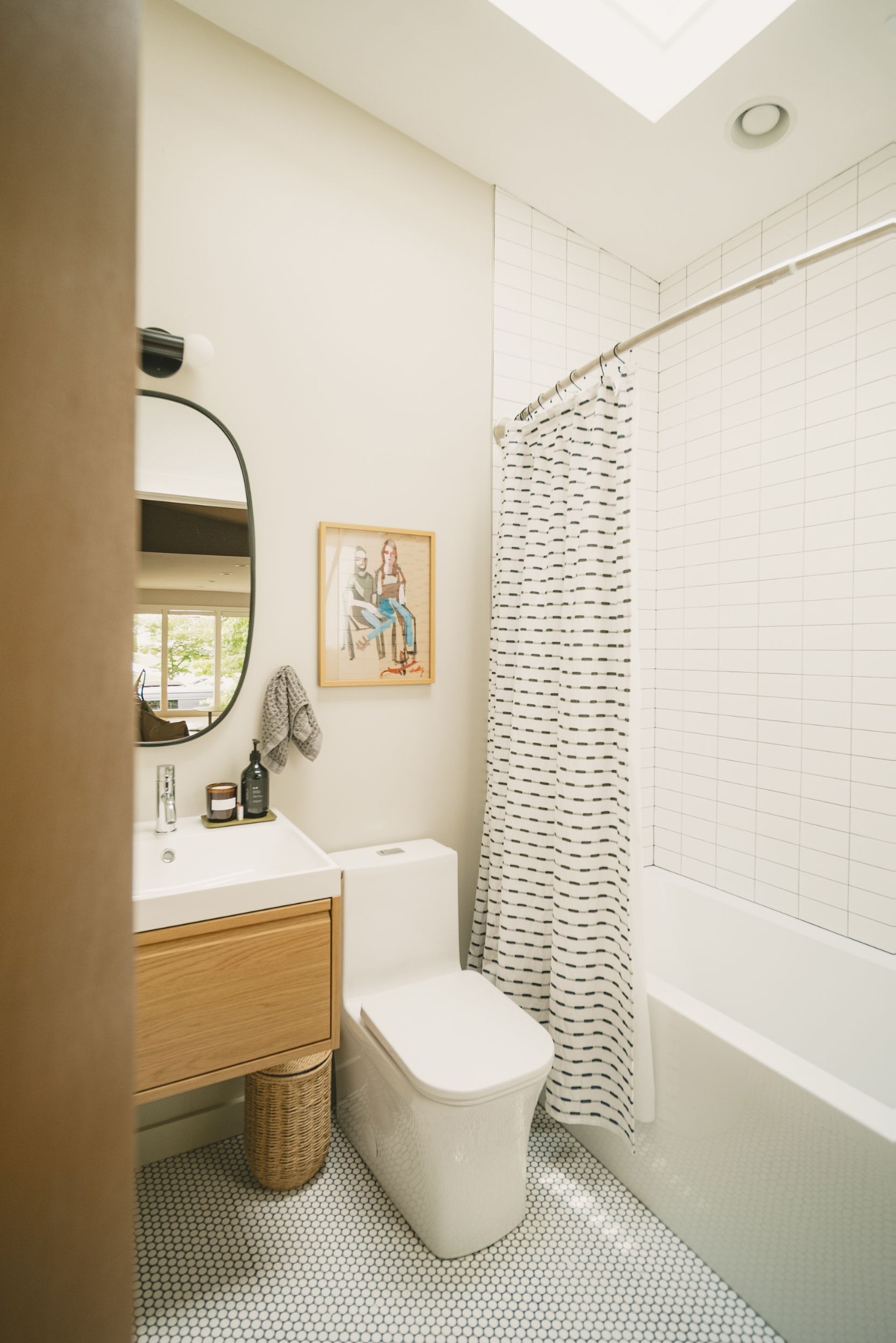 1413 Riverside Drive, Unit A Nashville, TN 37206 - Photo 16 of 24 a bathroom with a sink a toilet and shower