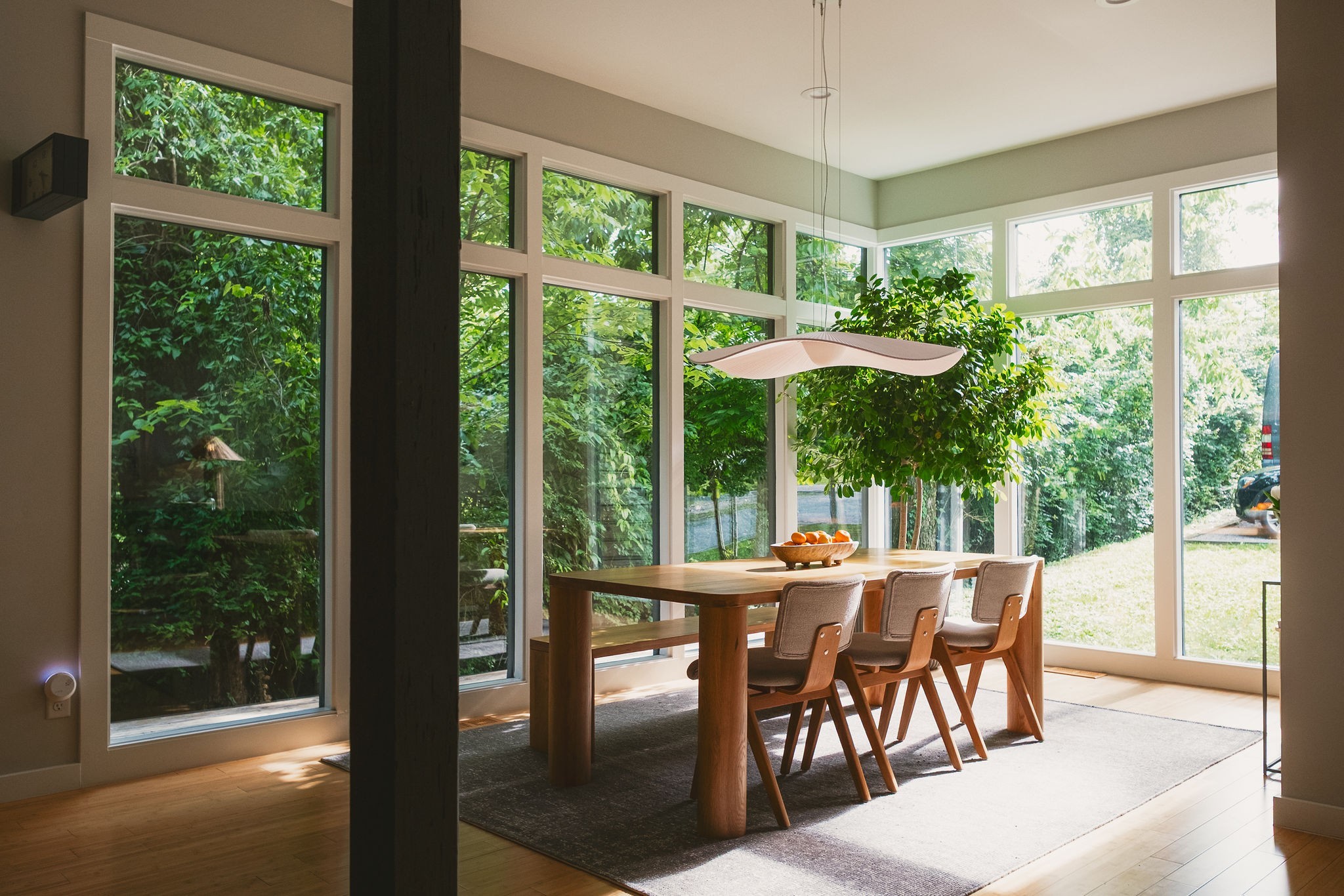 1413 Riverside Drive, Unit A Nashville, TN 37206 - Photo 6 of 24 a view of a dining room with furniture window and outside view