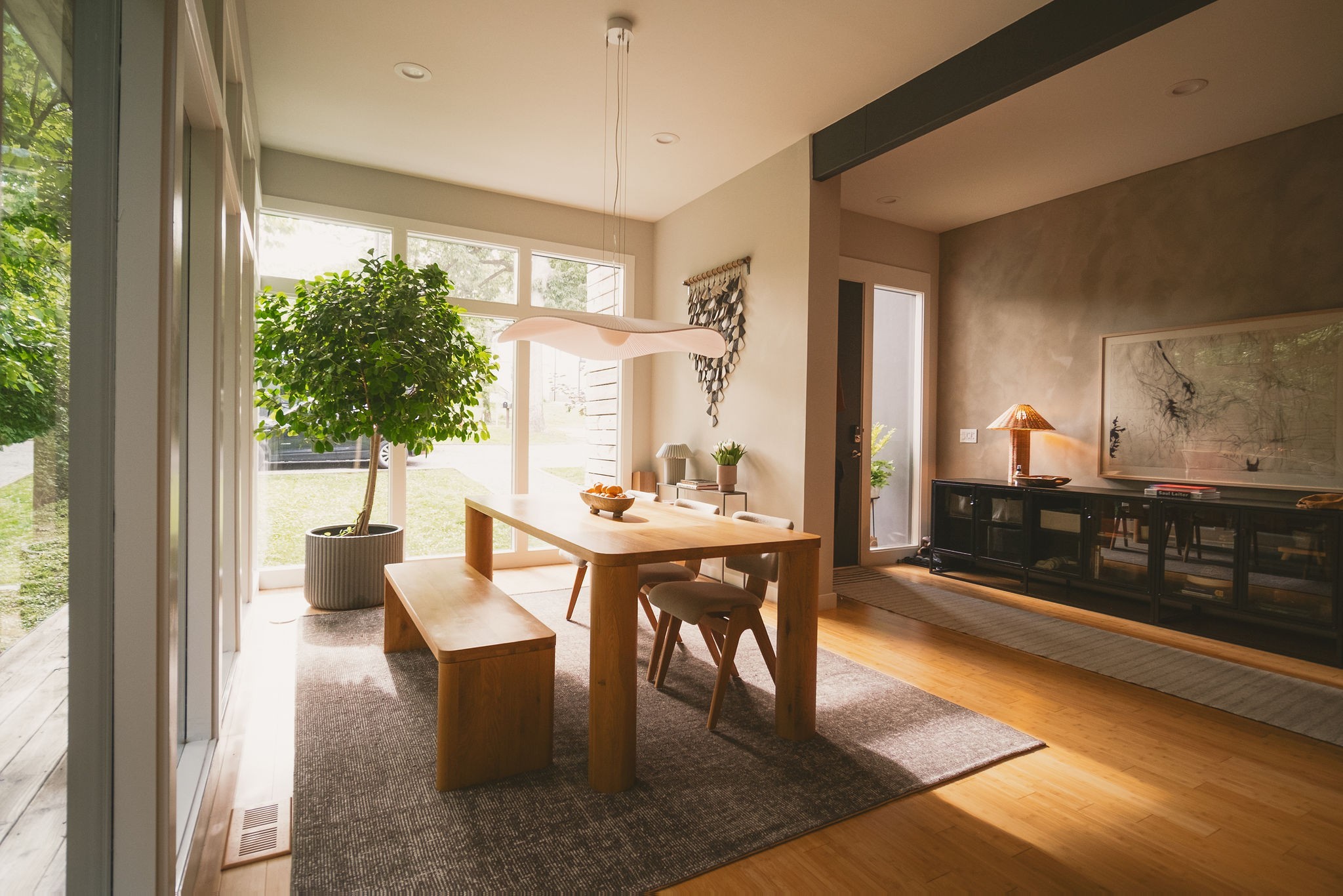 1413 Riverside Drive, Unit A Nashville, TN 37206 - Photo 7 of 24 a view of a dining room with furniture and window
