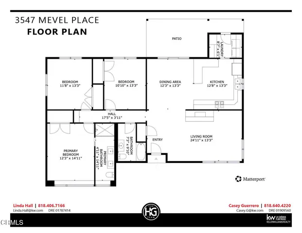 $1,575,000 | 3547 Mevel Place, La Crescenta, CA 91214