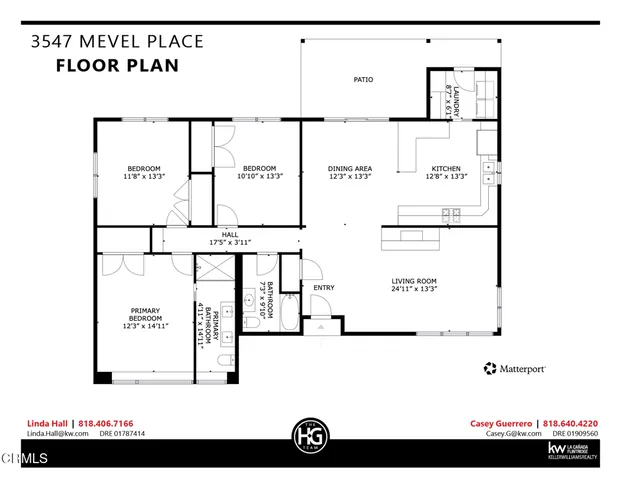 $1,575,000 | 3547 Mevel Place, La Crescenta, CA 91214