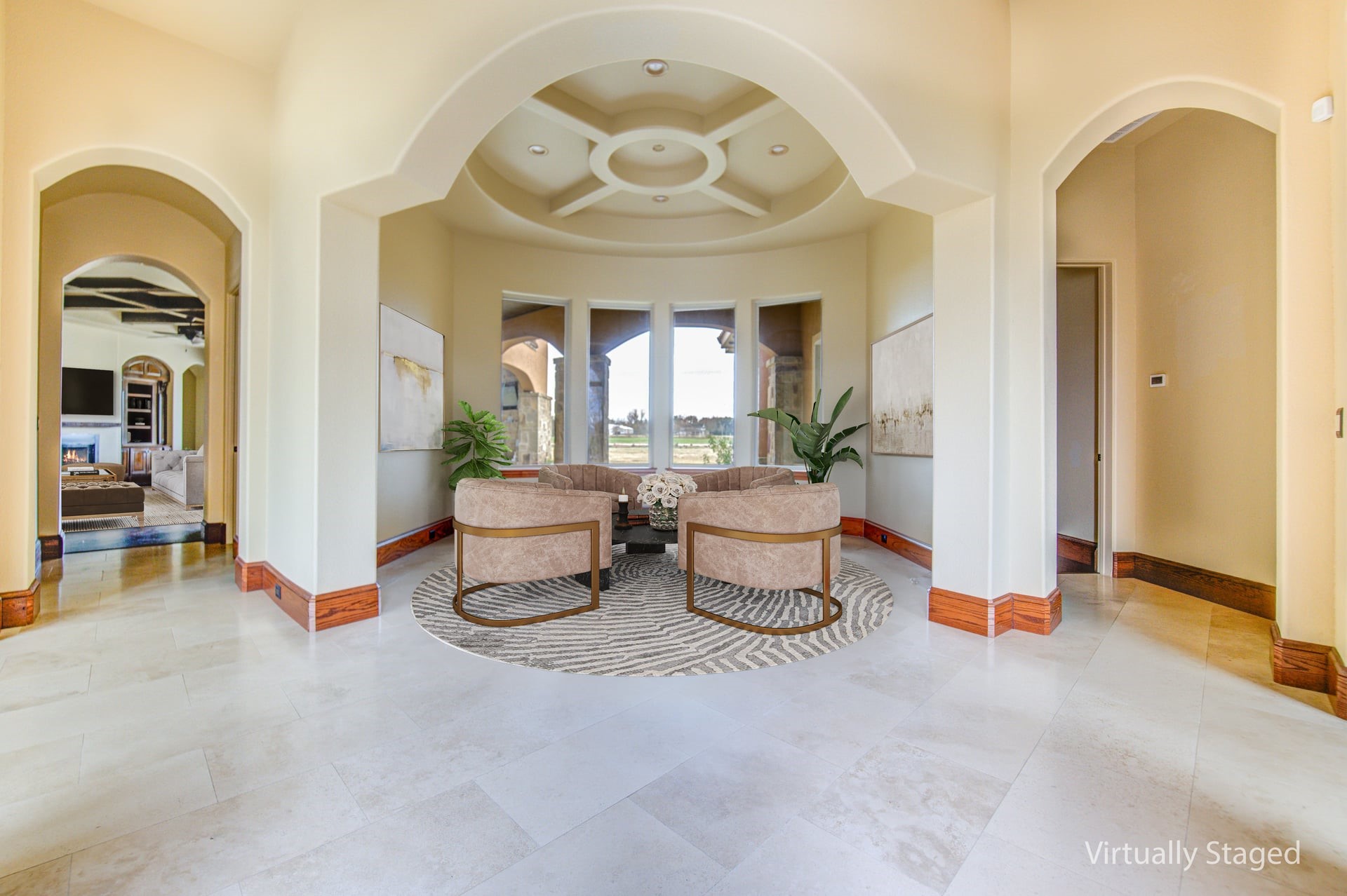 903 North Chenango Street Angleton, TX 77515 - Photo 6 of 49 a living room with patio furniture and a large window