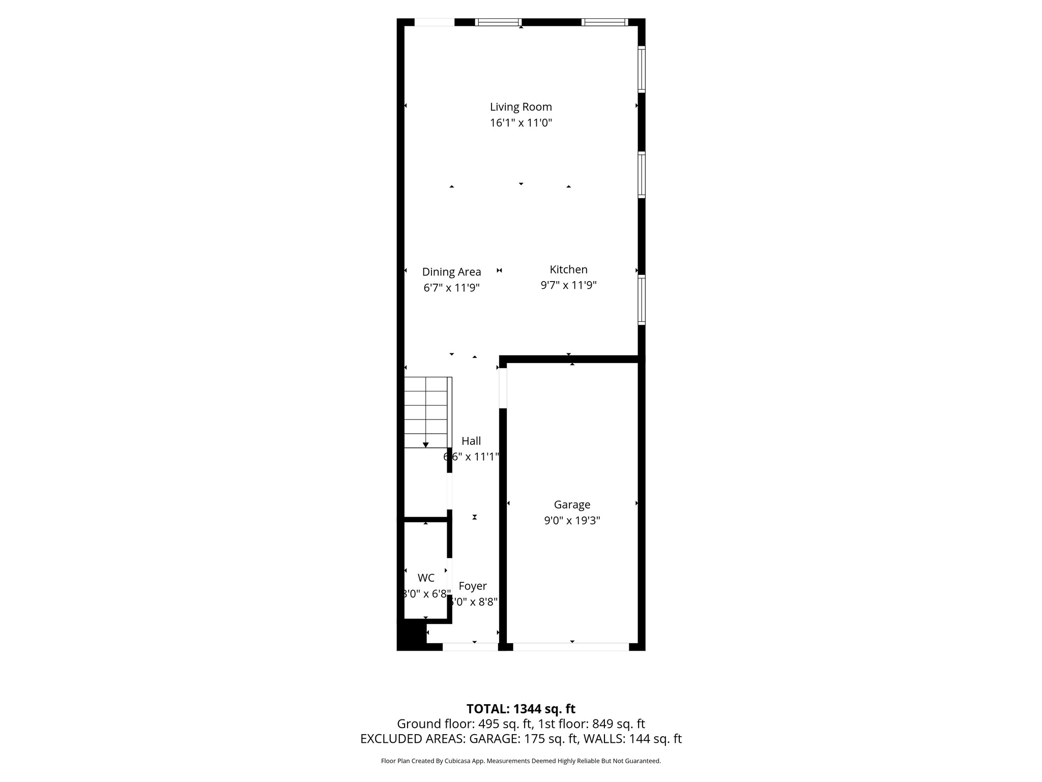 2105 Sam Wilson Street, Unit E Houston, TX 77020 - Photo 29 of 30 a picture of a floor plan