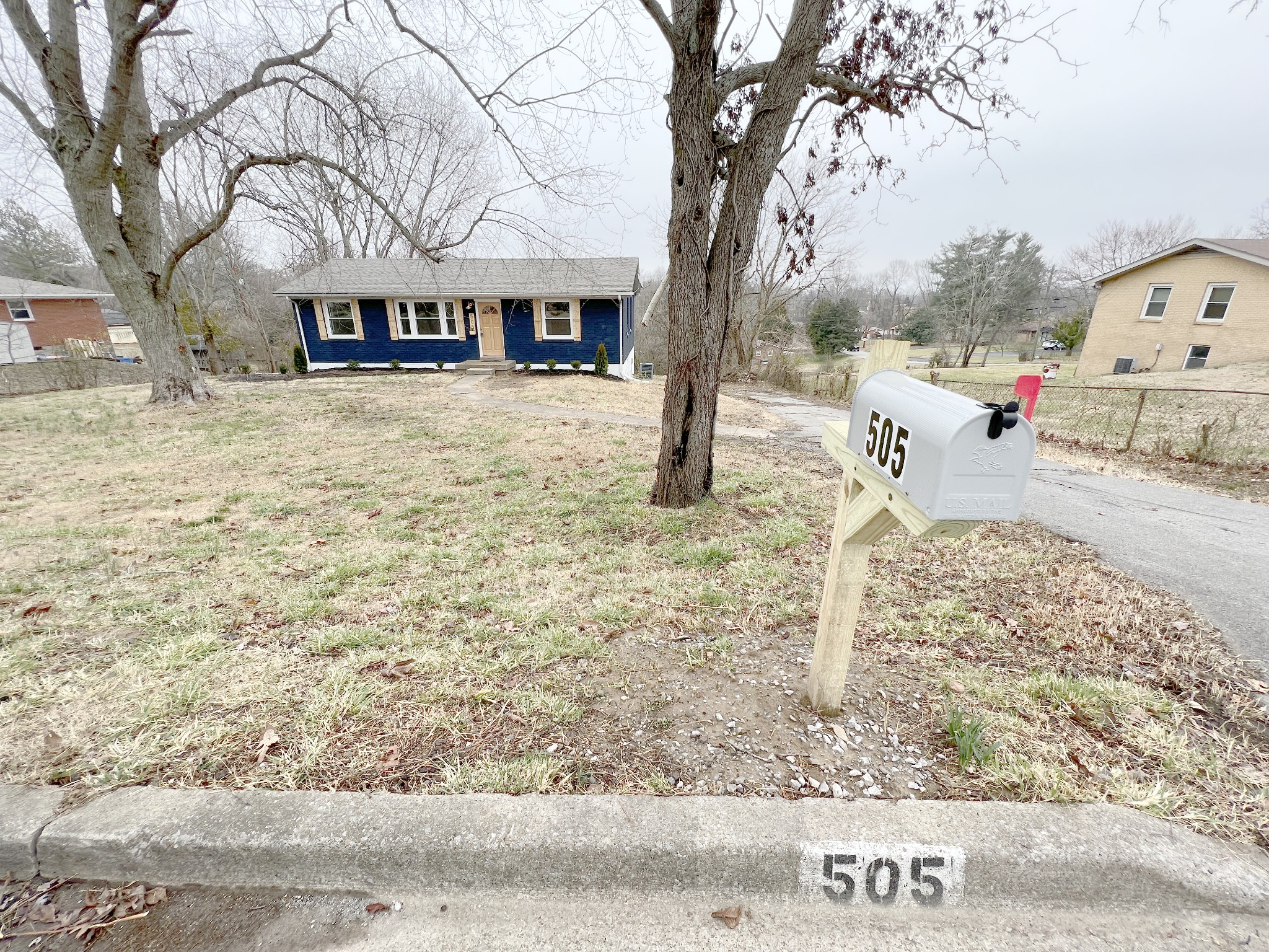 505 High Point Road Clarksville, TN 37042 - Photo 35 of 39 a view of yard with tree in the background