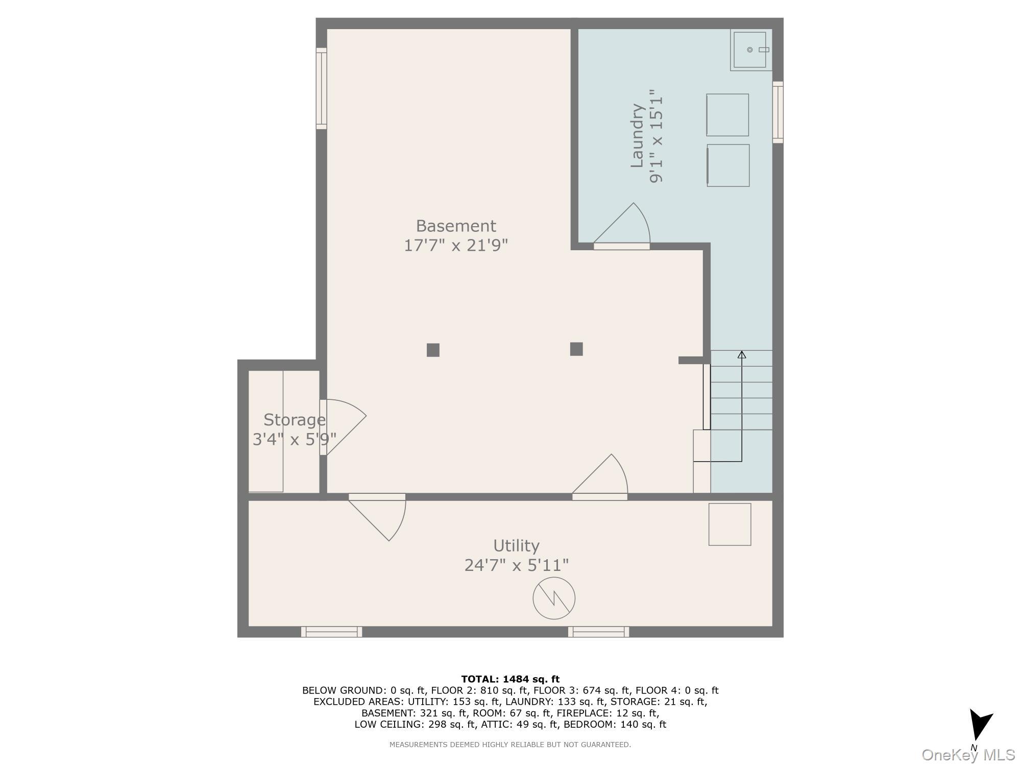 340 Manor Road Queens, NY 11363 - Photo 34 of 34 Floor Plan Basement