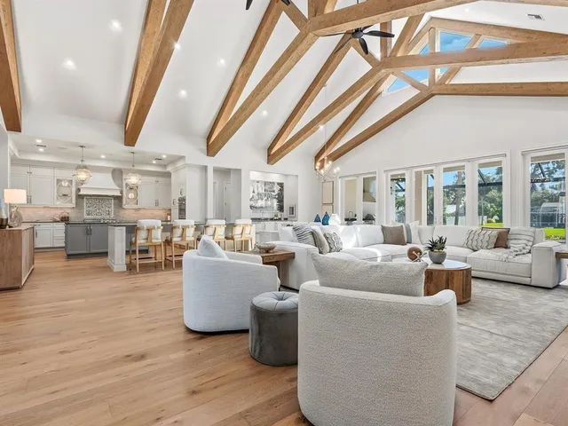 a close view of closet