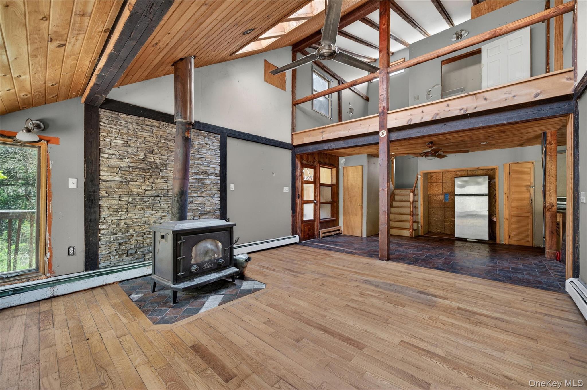 360 Buttermilk Falls Road Warwick, NY 10990 - Photo 11 of 30 a view of outdoor space with wooden floor and barbeque