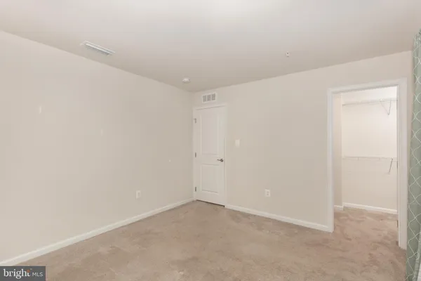 a view of a garage