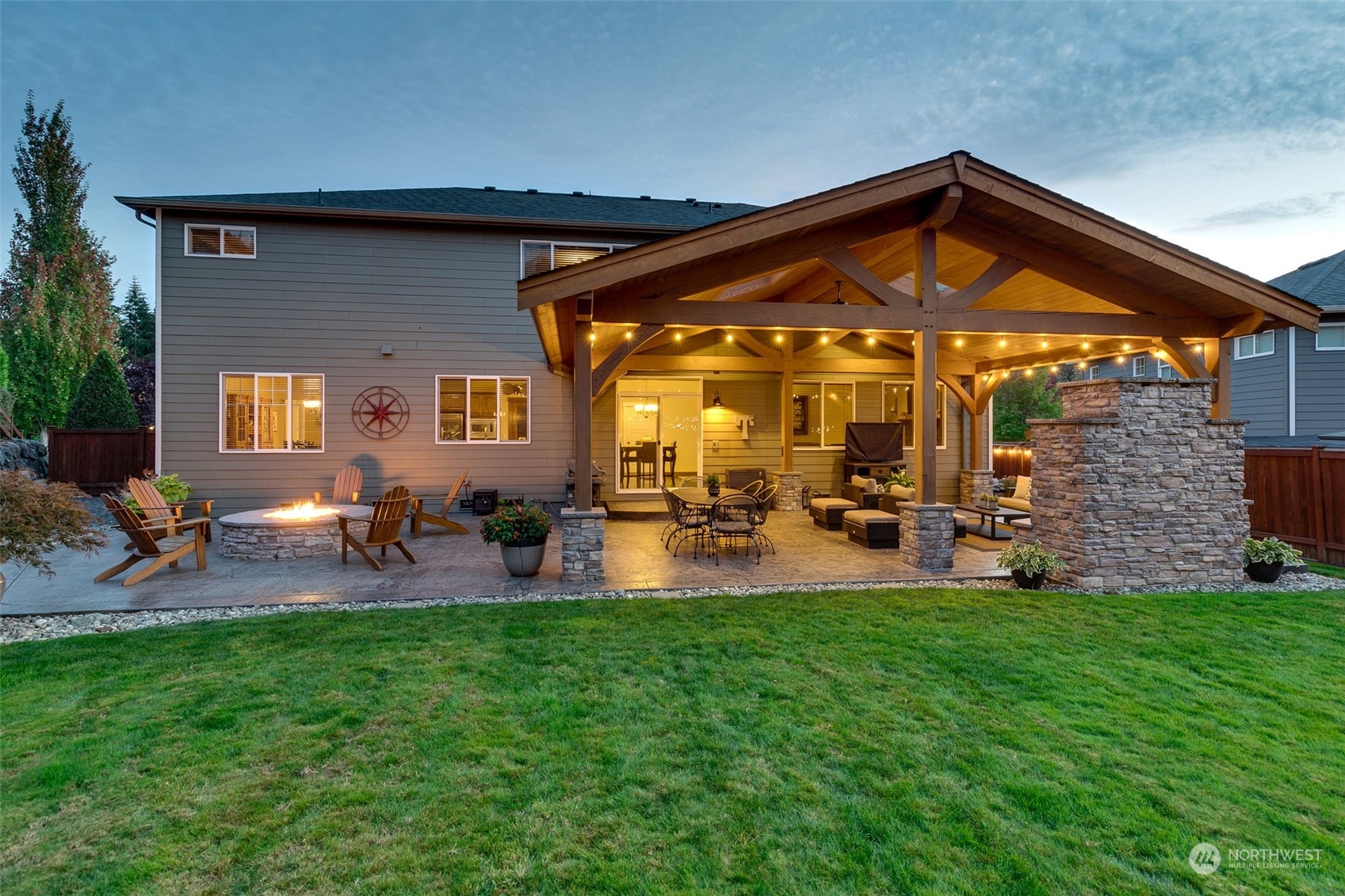 3119 223rd Street Southeast Bothell, WA 98021 - Photo 37 of 40 a view of a house with a yard and sitting area
