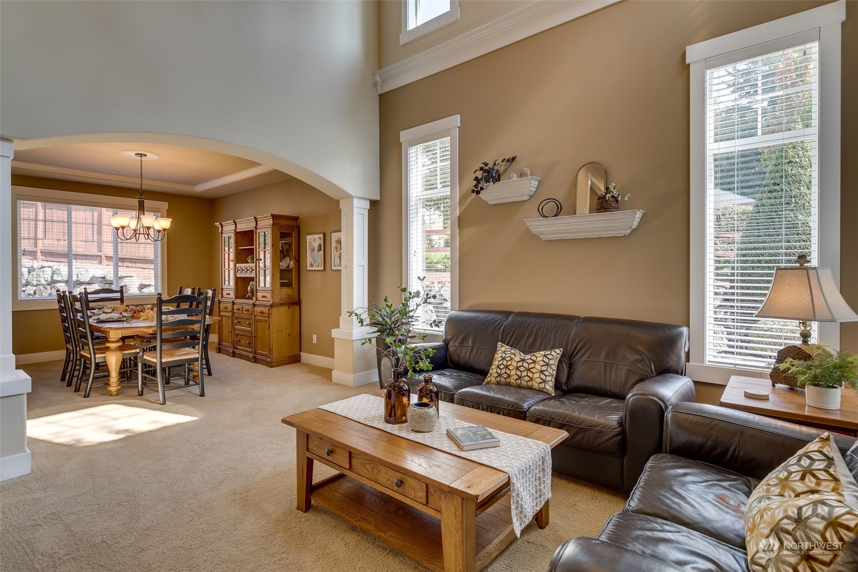 3119 223rd Street Southeast Bothell, WA 98021 - Photo 9 of 40 a living room with furniture and a large window