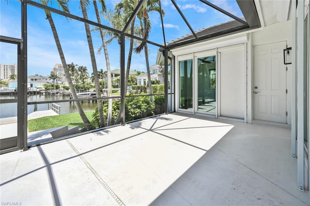 4231 Crayton Road Naples, FL 34103 - Photo 41 of 46 a view of a balcony with an outdoor space
