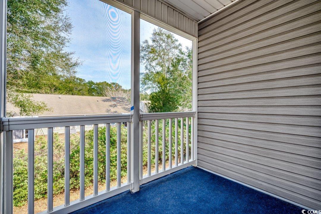 999 Algonquin Drive, Unit E Pawleys Island, SC 29585 - Photo 24 of 37 View of balcony