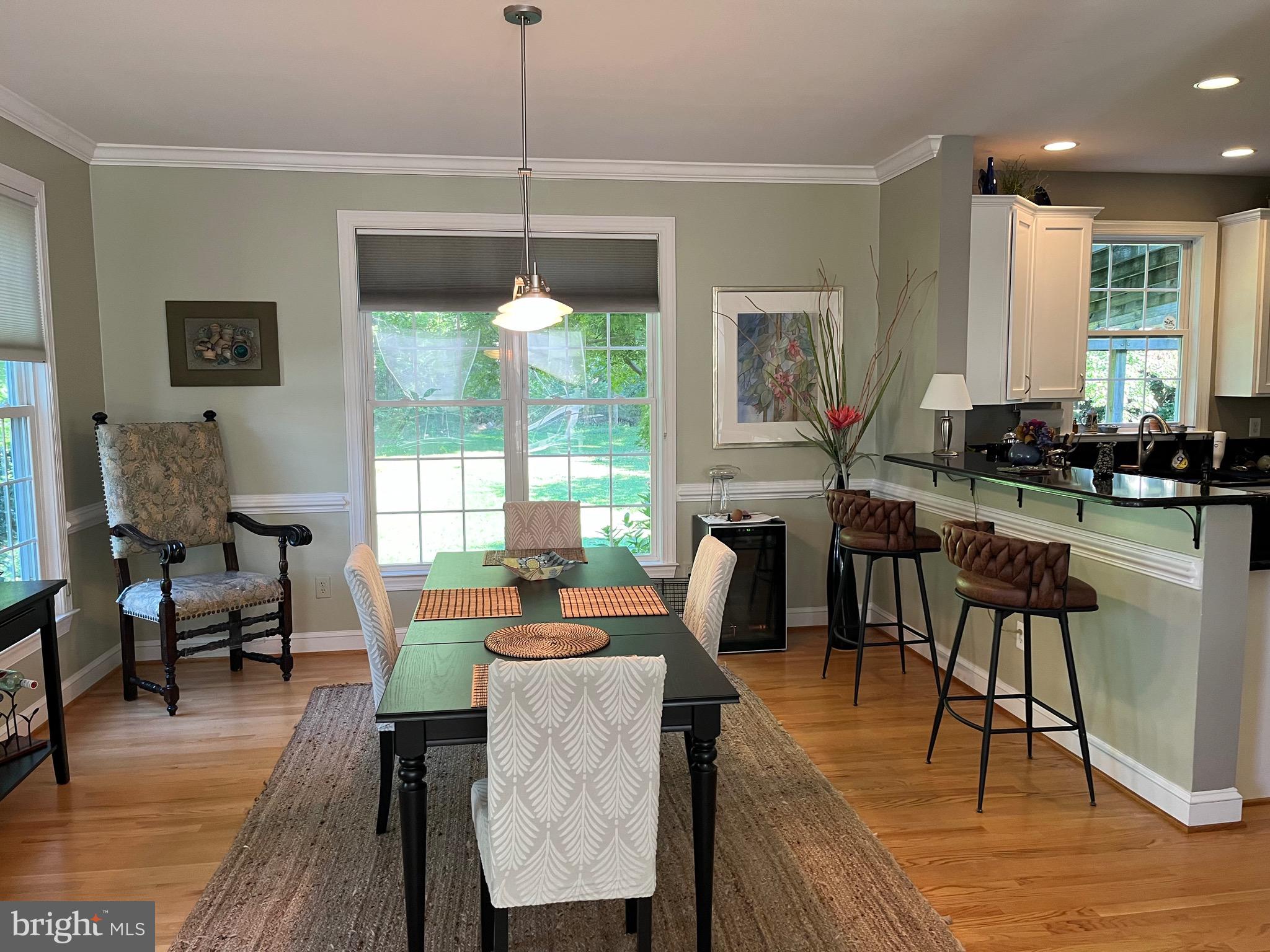 610 Burley Road Annapolis, MD 21409 - Photo 1 of 4 French doors to deck, gazebo and natural MD garden
