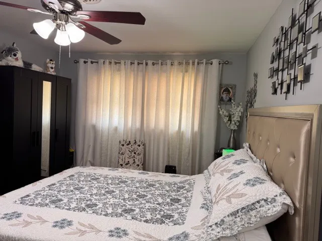 a view of painting on the wall