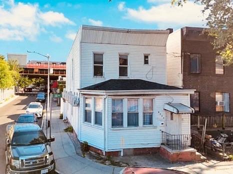 a front view of a house with a porch